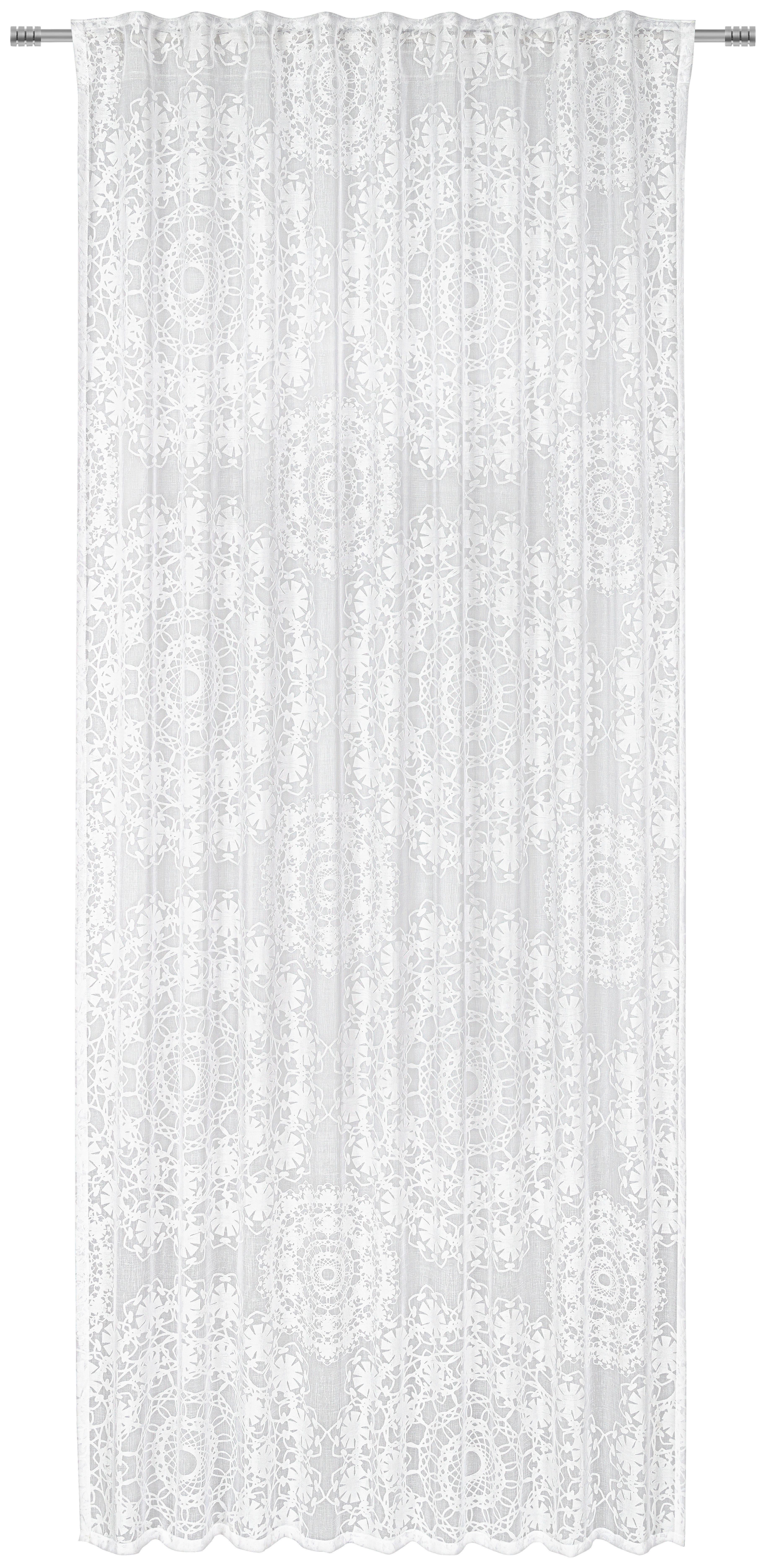 FERTIGVORHANG MARAKESH transparent 135/245 cm   - Weiß, LIFESTYLE, Textil (135/245cm) - Esposa