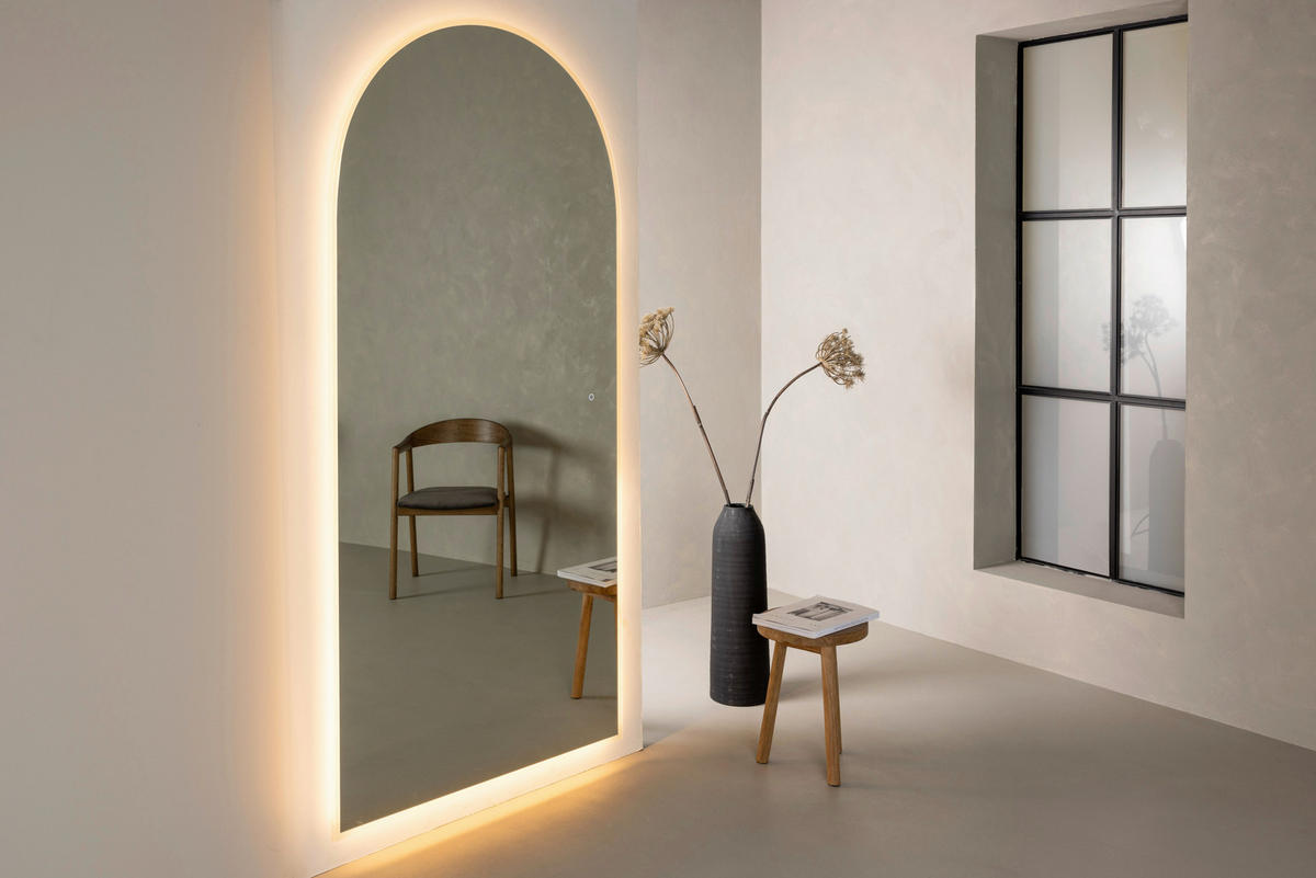 SPEGEL  - silver, Design, metall/glas (100/210cm) - Johann Jakob