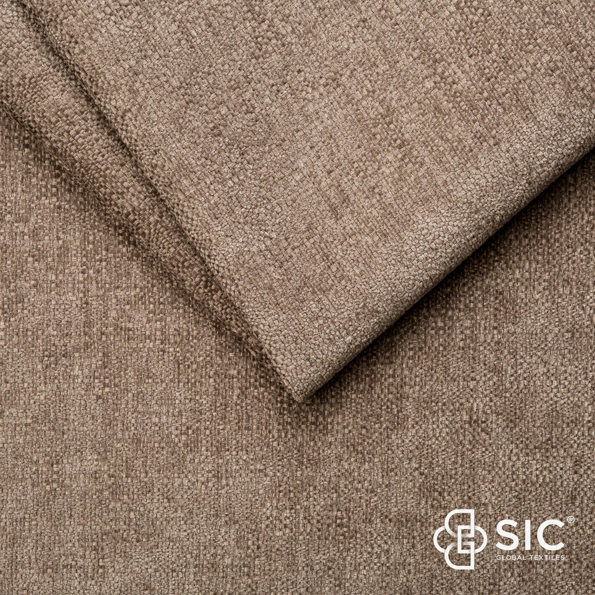 Wohnlandschaft inkl.Funktionen Braun Webstoff  - Schwarz/Braun, MODERN, Kunststoff/Textil (168/337/168cm) - Stylife