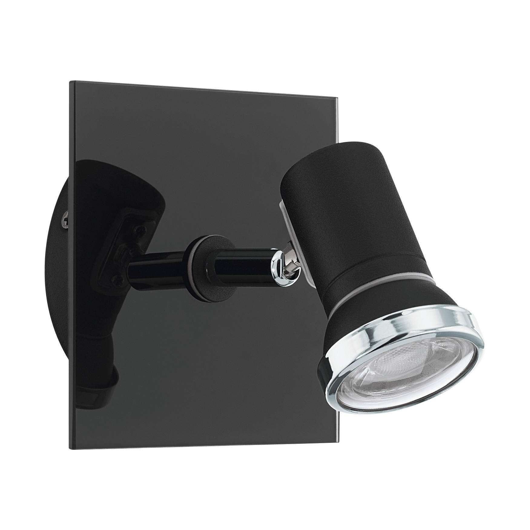 BADEZIMMER-WANDLEUCHTE Tamara 12/12 cm   - Weiß, KONVENTIONELL, Glas/Metall (12/12cm) - Eglo