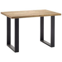 BARTISCH in Holz, Metall 160/100/95 cm   - Eichefarben/Anthrazit, Design, Holz/Metall (160/100/95cm) - MID.YOU