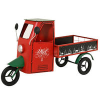 DEKOWAGEN - Rot, Basics, Metall (155,00/74,00/94,00cm)