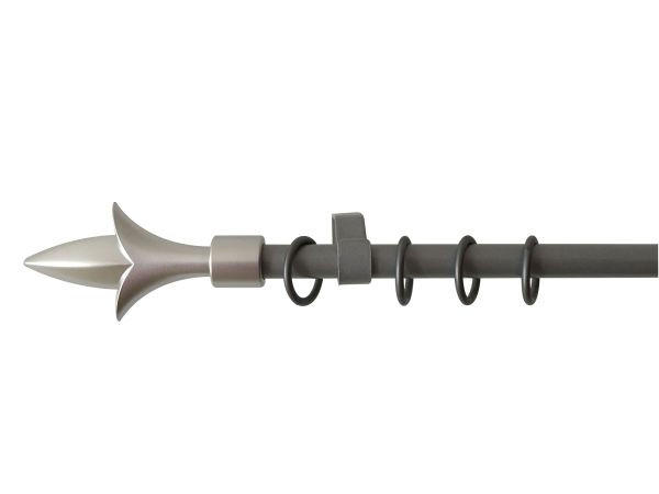 VODILO      svetlo siva  - svetlo siva, Konvencionalno, kovina (120/210cm) - Homeware