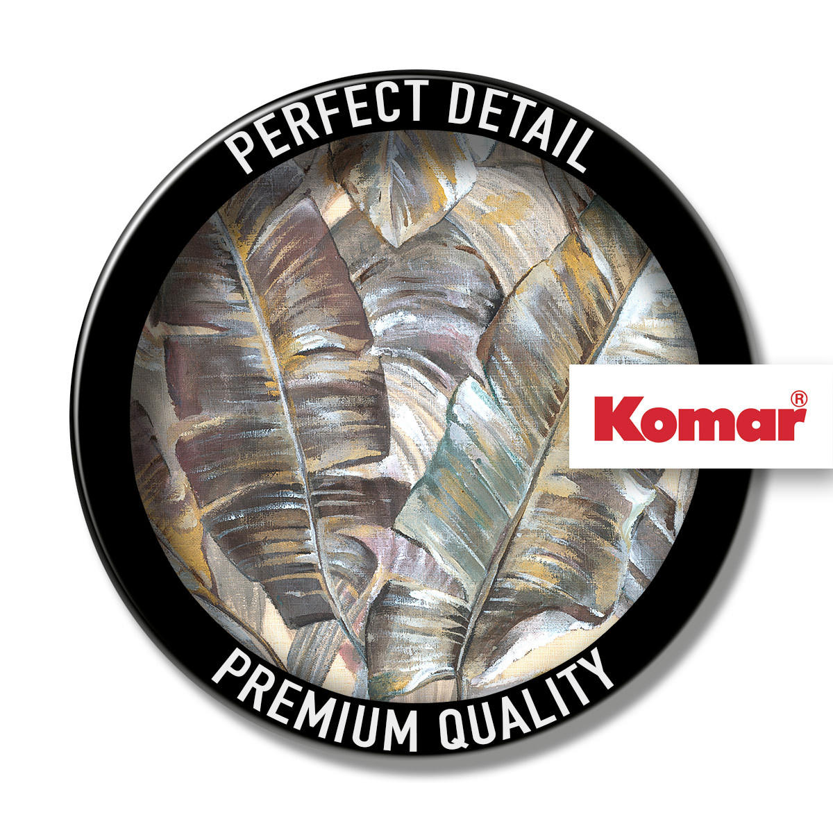 NON WOVEN-TAPET 200/250 cm  - vit/grön, Basics (200/250cm) - Komar