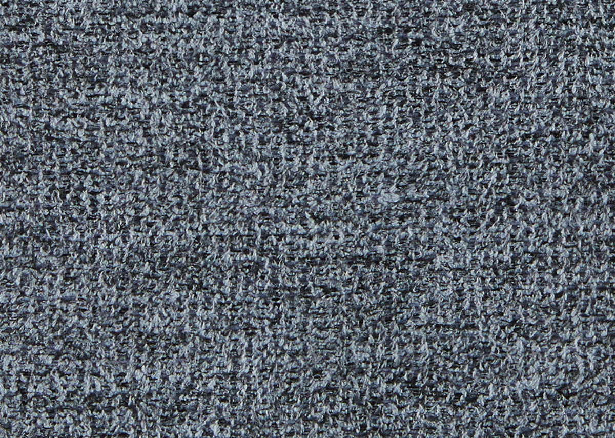 2-SITZER-SOFA in Flachgewebe Blau  - Chromfarben/Blau, Design, Textil/Metall (158/83/85cm) - Xora