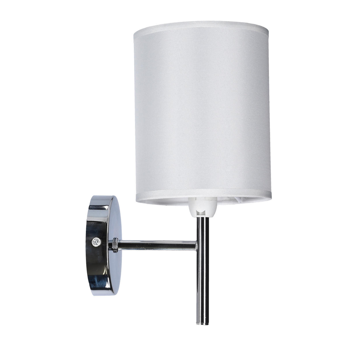 WANDLEUCHTE 15/12/24 cm   - Chromfarben, Basics, Metall (15/12/24cm)