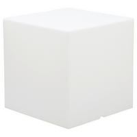 LED WÜRFEL CUBY 32 - Weiß, Design, Kunststoff (32/32cm) - Newgarden