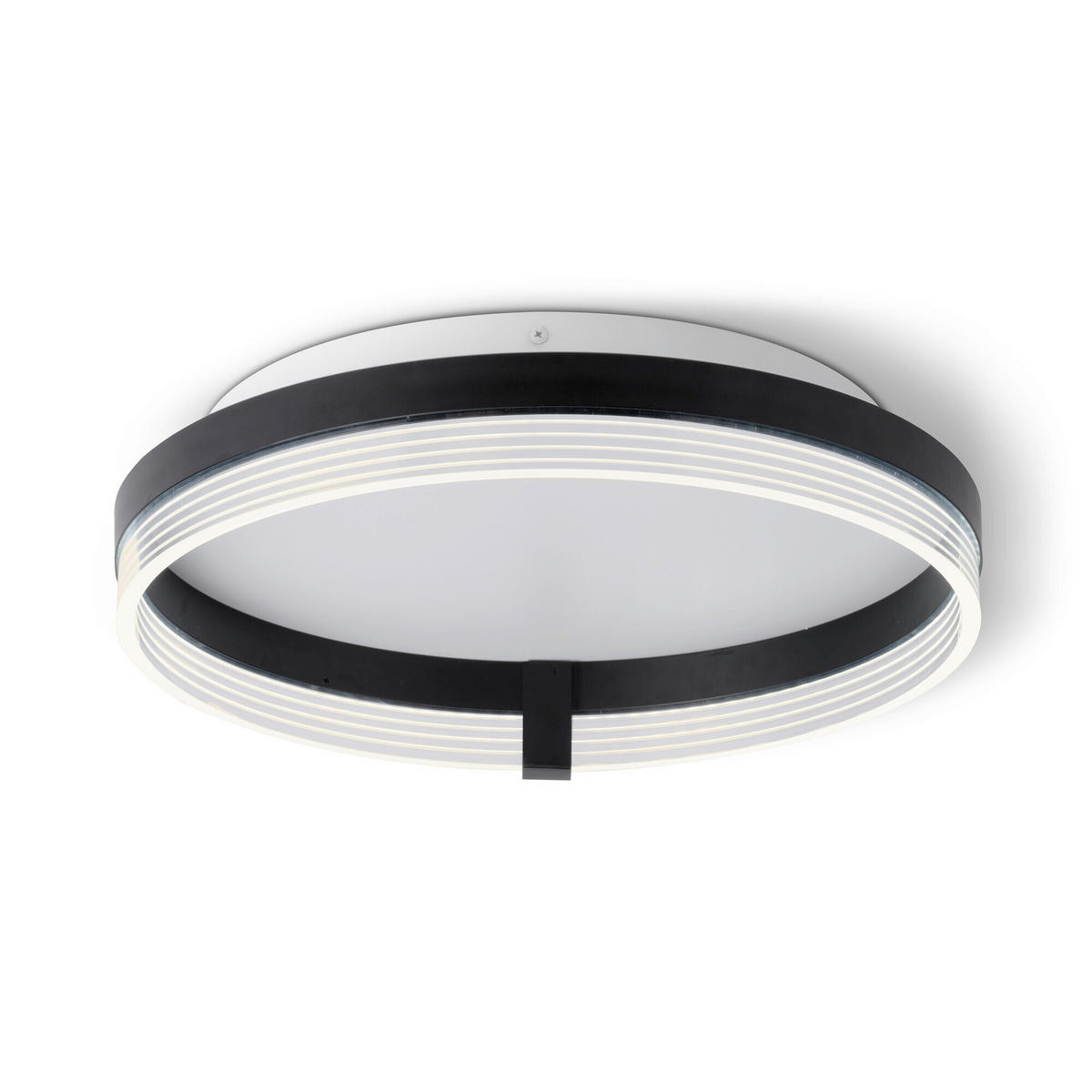 LED-DECKENLEUCHTE 40/9,4 cm   - Schwarz, Design, Kunststoff (40/9,4cm) - Osram