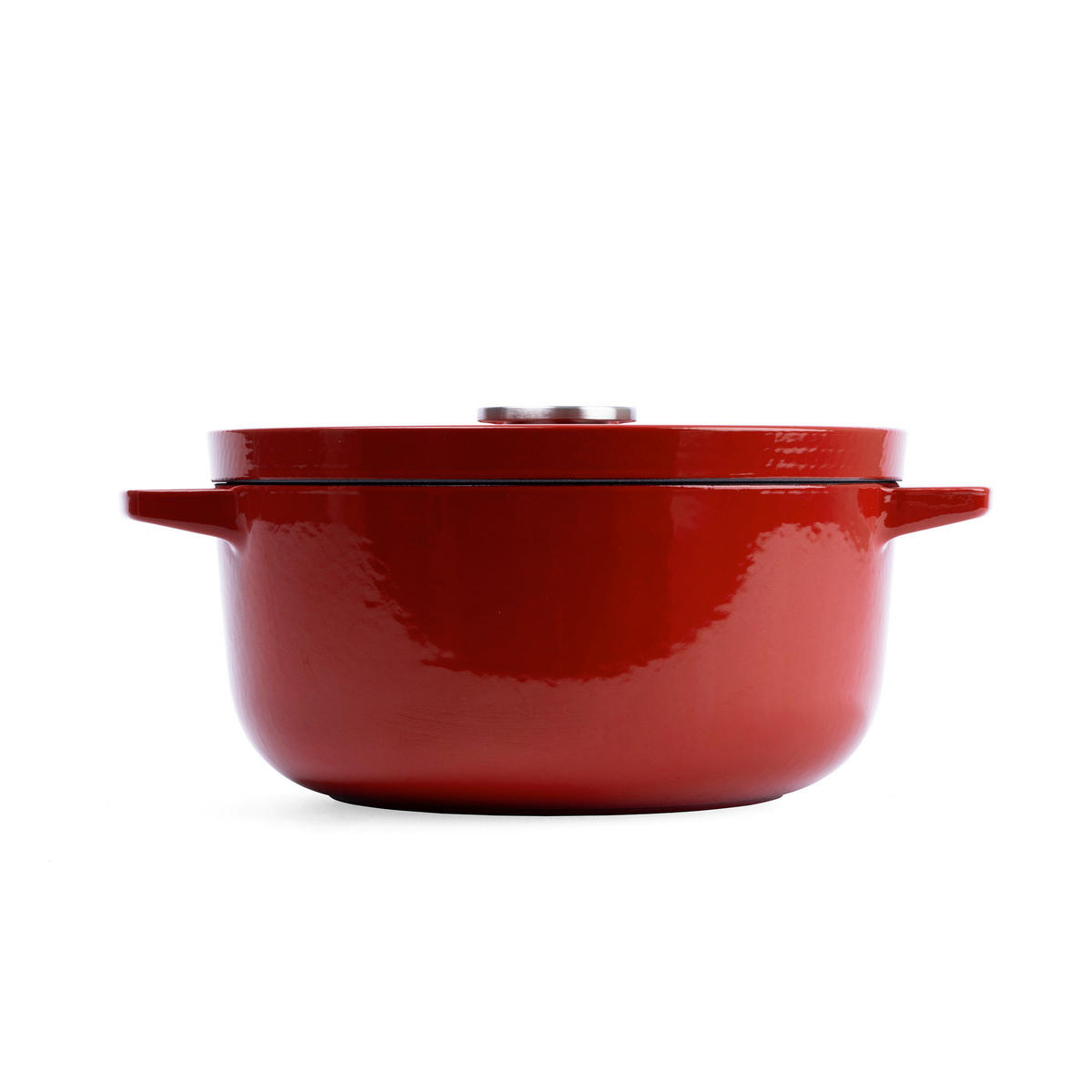 BRÄTER Cast Iron  - Rot/Creme, Basics, Metall (3.3l) - Kitchenaid