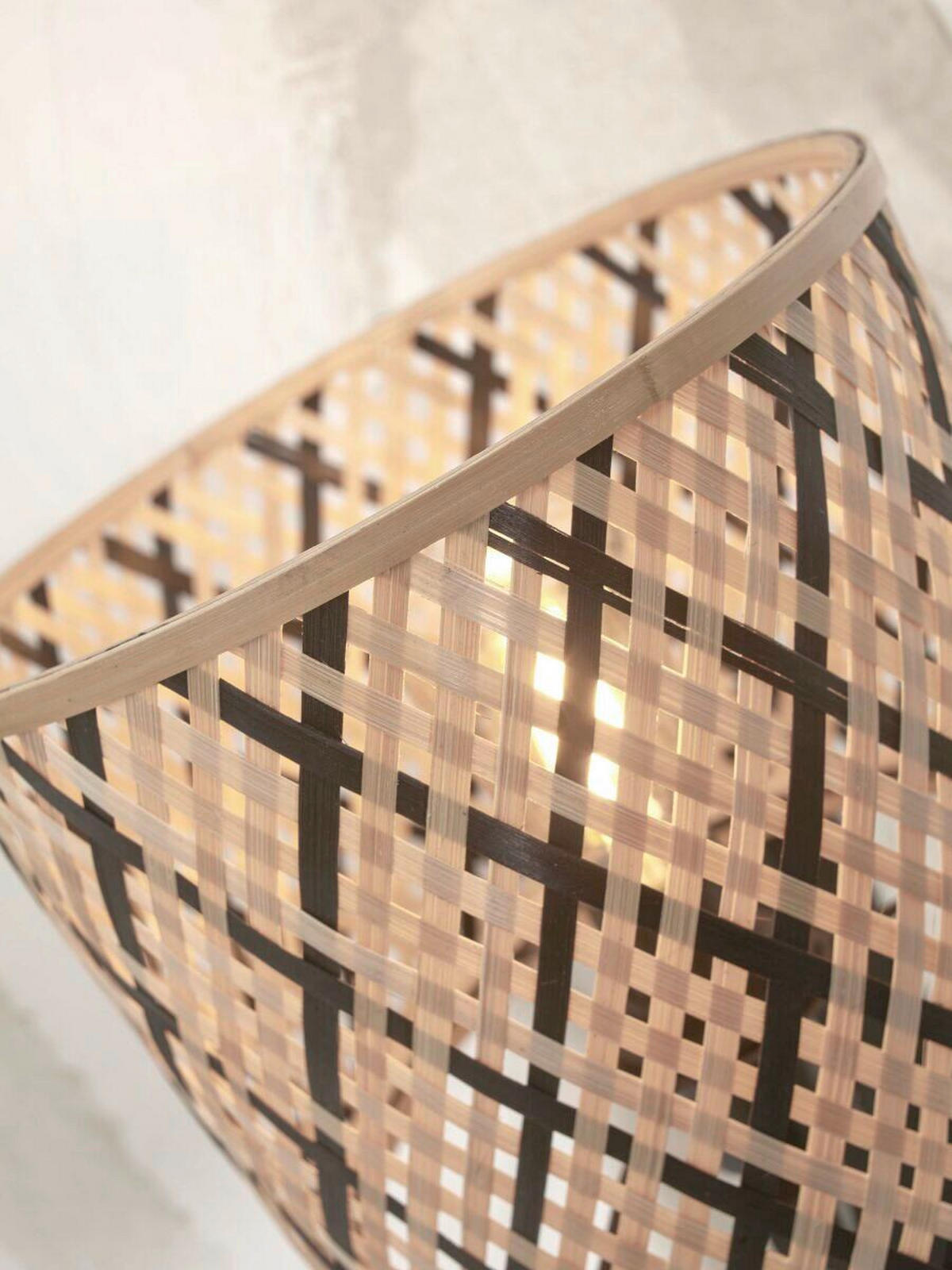 NÁSTENNÉ SVIETIDLO, 30/22/52 cm - prírodná farba, Trend (30/22/52cm) - Good & Mojo