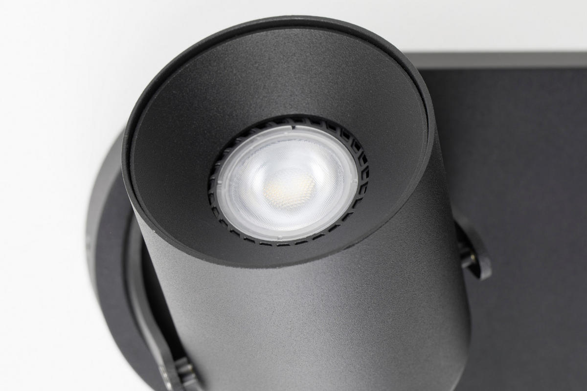 DECKENLEUCHTE 12/17/31 cm   - Schwarz, Basics, Metall (12/17/31cm) - Zuiver