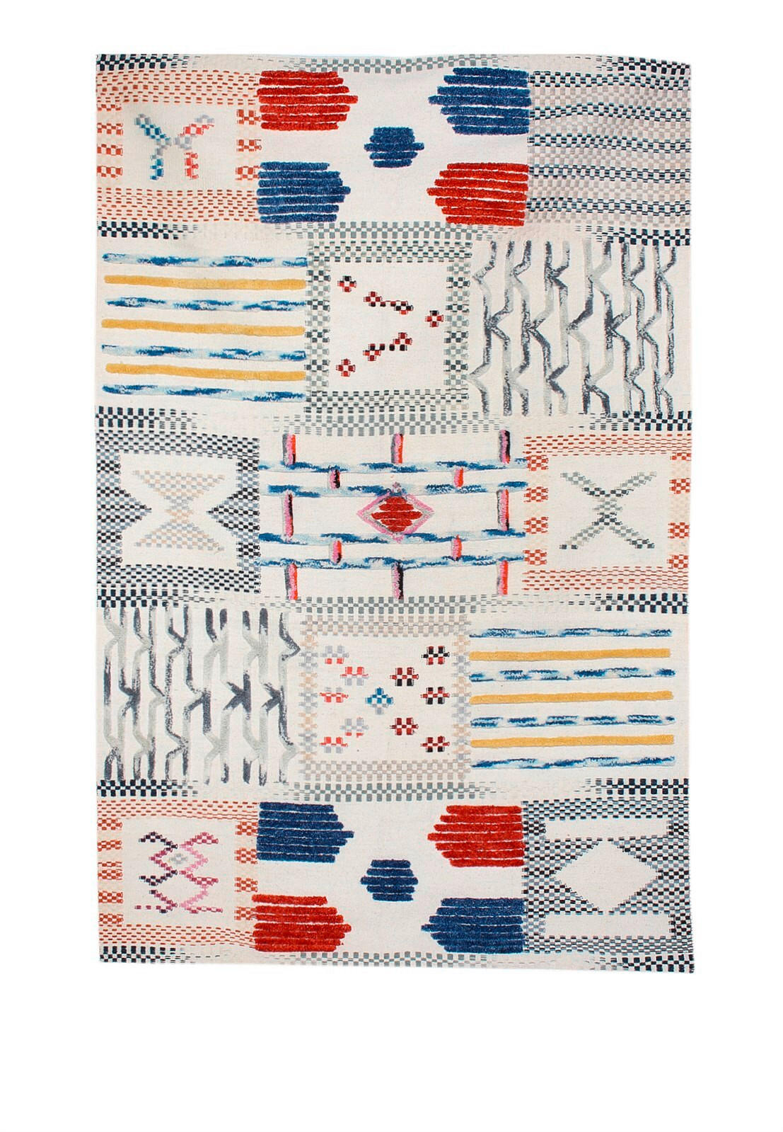 FLACHWEBETEPPICH 120/170 cm Beige, Multicolor  - Beige/Multicolor, Design, Textil (120/170cm) - Novel
