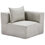 SOFAELEMENT in Webstoff Naturfarben  - Naturfarben, Design, Kunststoff/Textil (90/80/90cm) - Carryhome