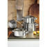 KOCHTOPFSET Edelstahl 4-teilig - Edelstahlfarben, Basics, Glas/Metall - WMF