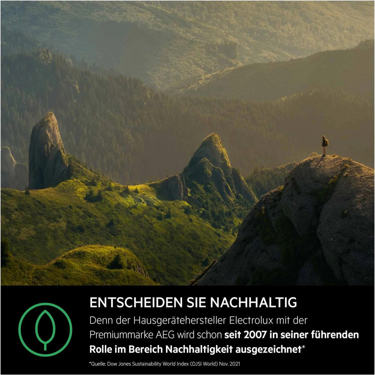 WASCHMASCHINE LR9W80600   - Schwarz/Weiß, Basics, Metall (59,6/84,7/57,7cm) - AEG
