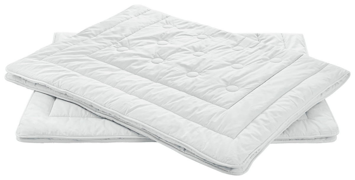 POPLUN CJELOGODIŠNJI 135/200 cm  BRILLIANT UNO  - bijela, Basics, tekstil (135/200cm) - Billerbeck