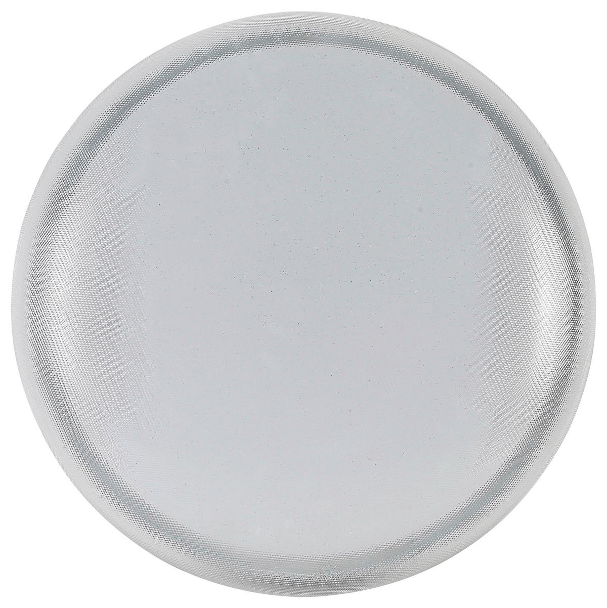 DECKENLEUCHTE 50/8 cm   - Transparent/Weiß, Trend, Kunststoff/Metall (50/8cm) - Novel