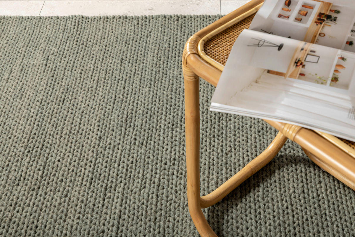 FLATVÄVD MATTA 200/300 cm  - grön, Lifestyle, textil (200/300cm) - P & B