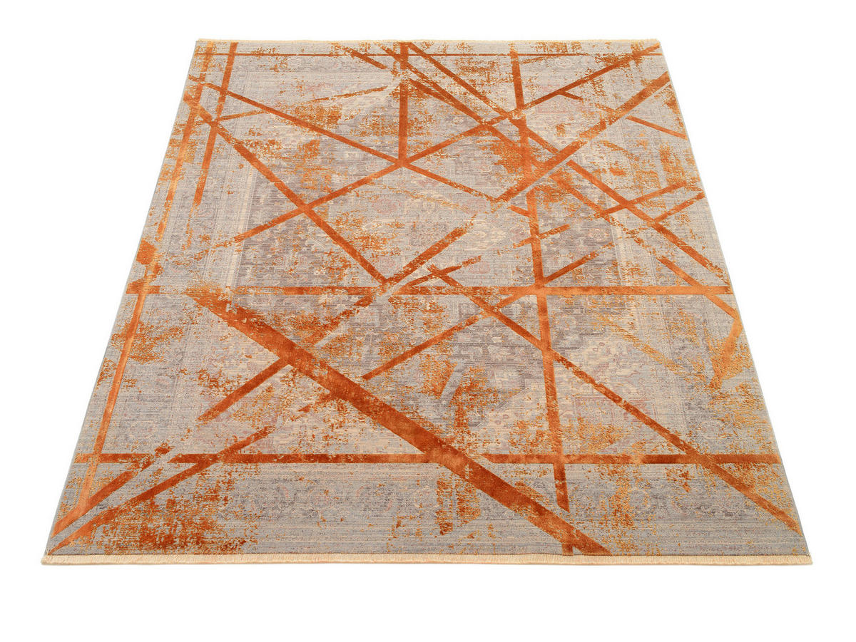 WEBTEPPICH 80/150 cm Arizona Orange  - Orange, Design, Textil (80/150cm) - Musterring