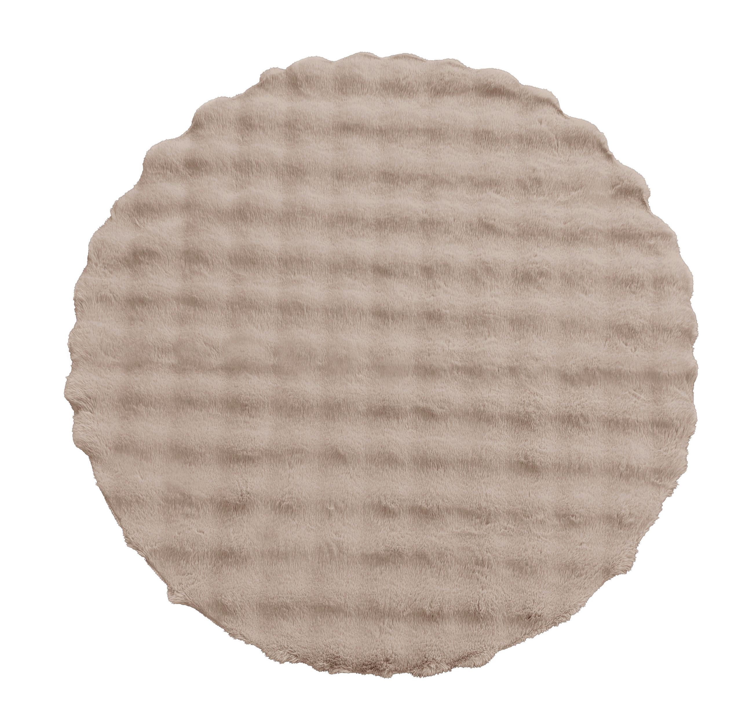 UMĚLÁ KOŽEŠINA, béžová - béžová, Basics, textil/kůže (120cm)
