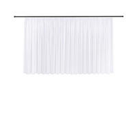 FERTIGSTORE  transparent  450/150 cm   - Weiß, Basics, Textil (450/150cm)