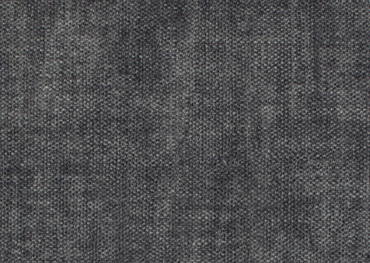 2,5-SITS SOFFA i velour grå  - svart/grå, Design, textil/plast (240/70/125cm) - Livetastic