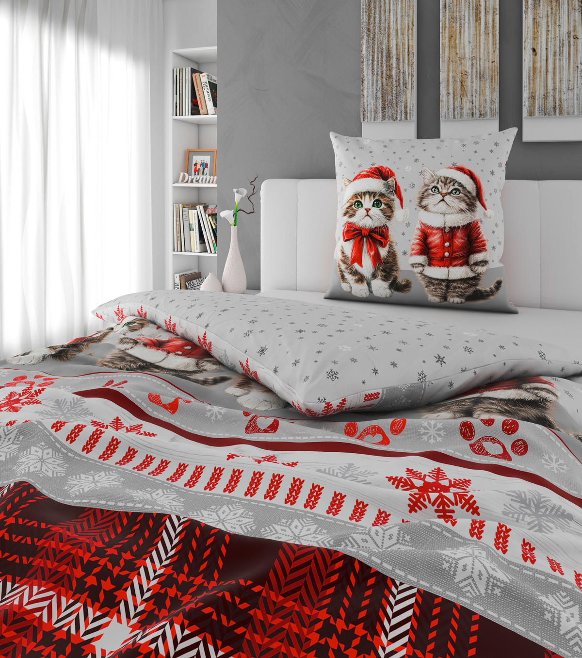 WENDEBETTWÄSCHE Renforcé 155/220 cm  - Multicolor, Textil (155/220cm) - Esposa