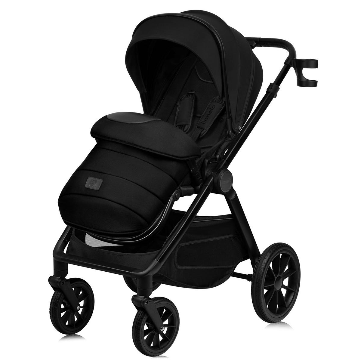 KINDERWAGENSET  LO-Layla 3in1  Black Onyx  - Schwarz, Basics (94/62/115cm) - Lionelo