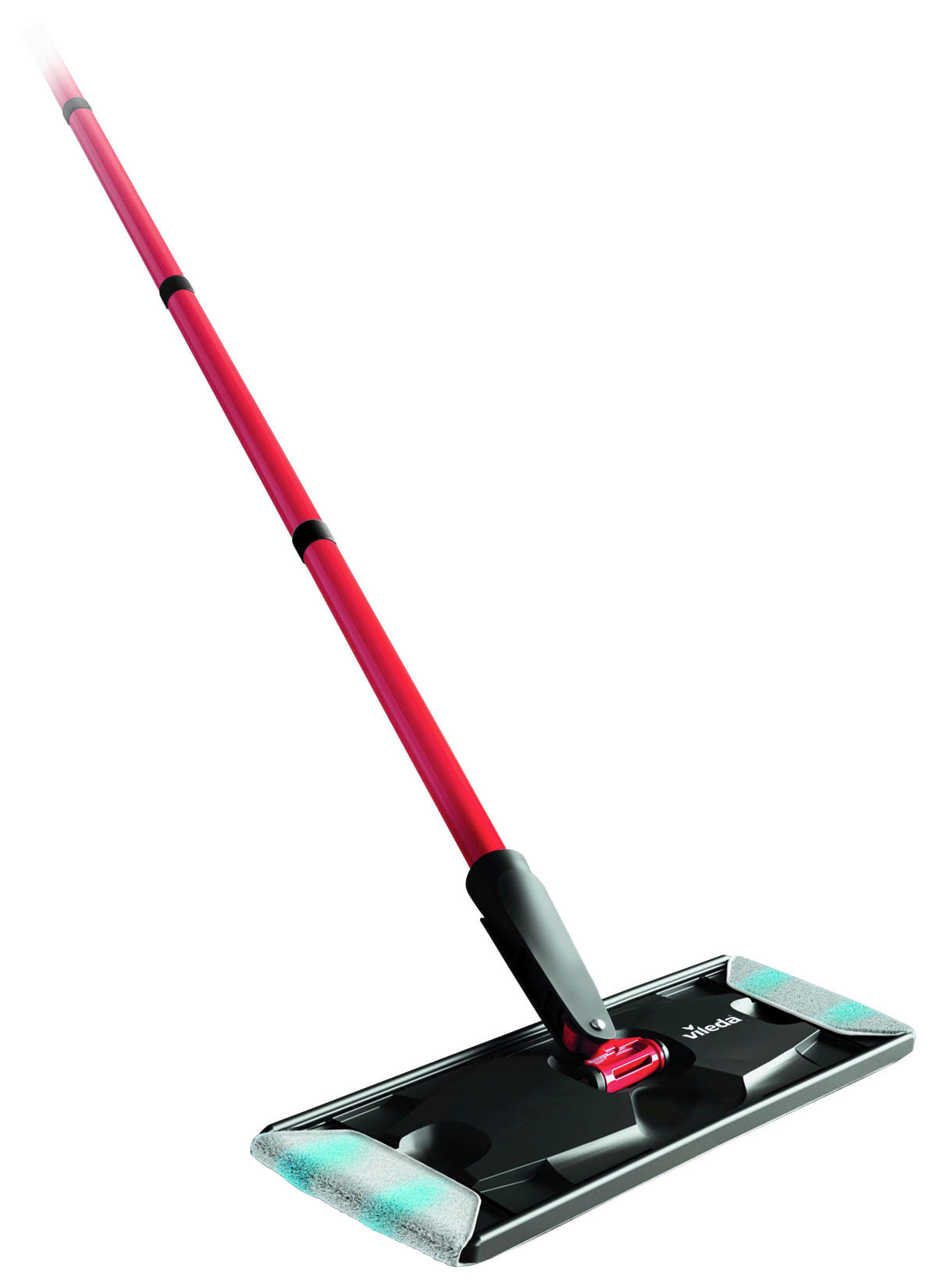 VILEDA H2PRO FLATMOPP - mörkgrå, Basics, plast (24/18/42cm) - Best Price