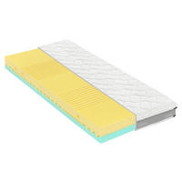 MATRACE ZE STUDENÉ PĚNY, 90/200 cm - bílá, Konvenční, textil (90/200cm) - Swedish Line
