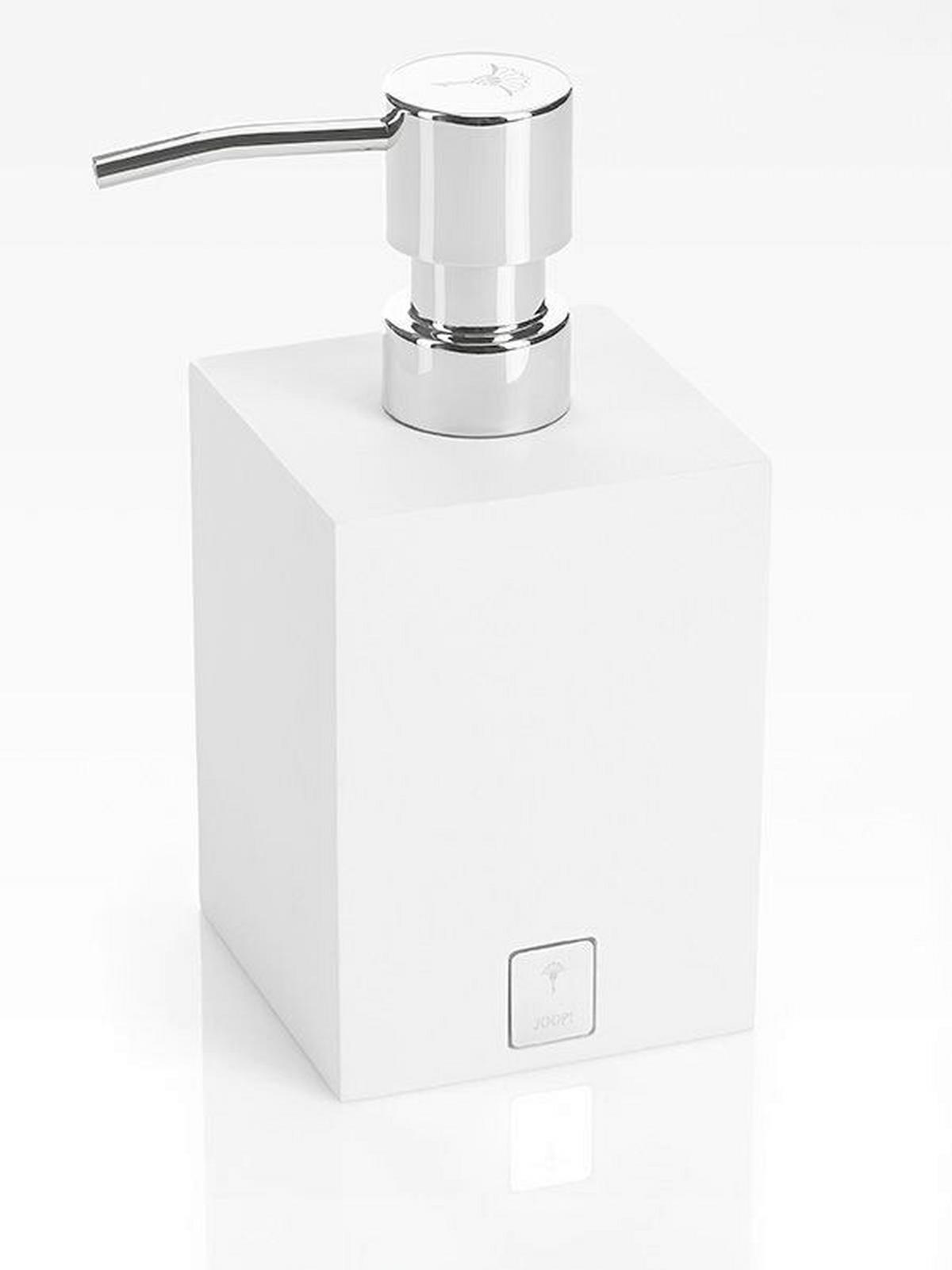 SEIFENSPENDER Bathline  - Weiß, Basics, Kunststoff (7,5/17/7,5cm) - Joop!