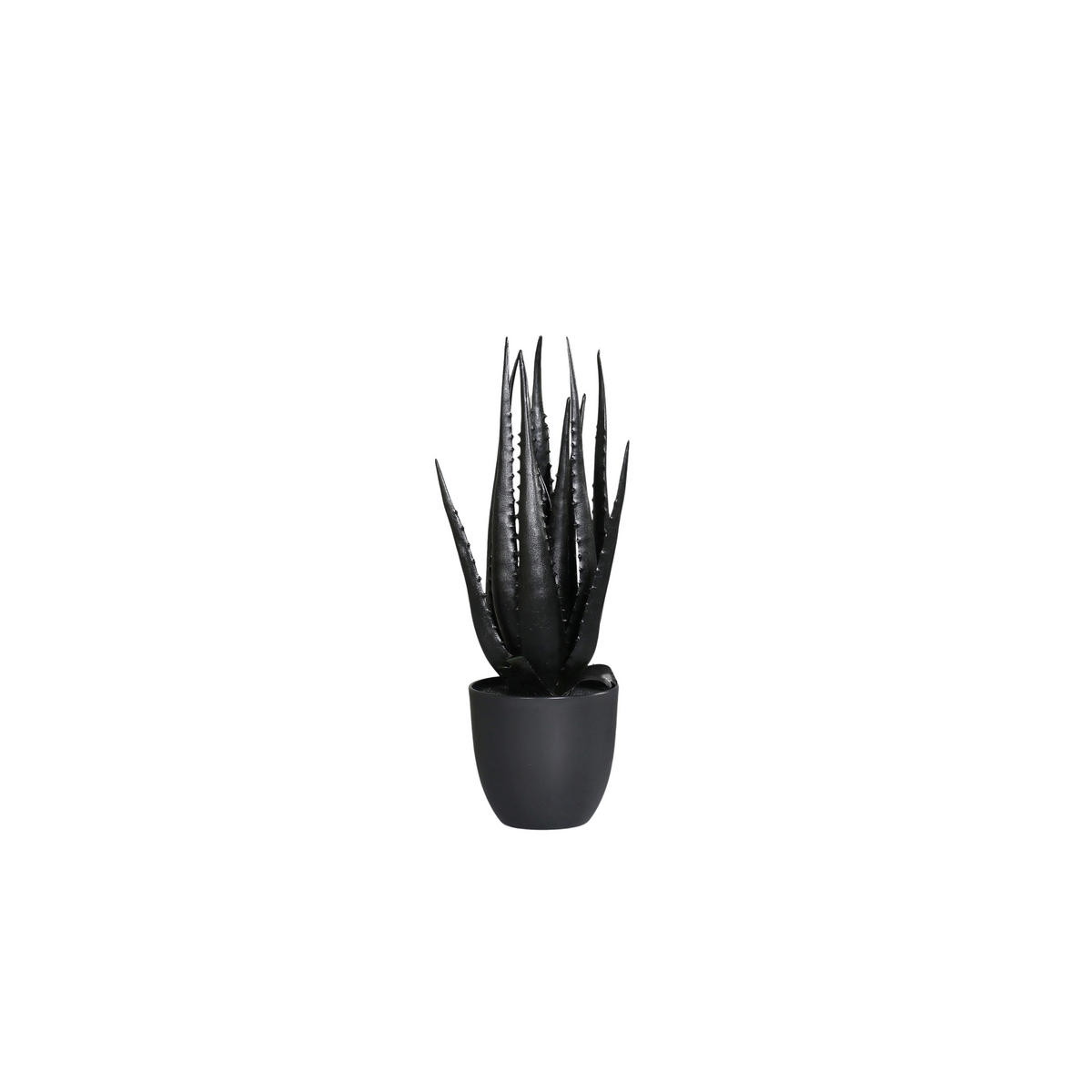 KUNSTPFLANZE 44 cm  - Schwarz, Basics, Kunststoff (44cm)
