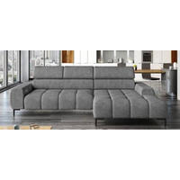 Colțar Extensibil,  - gri, Design (270-177/99/97/76cm) - Welnova