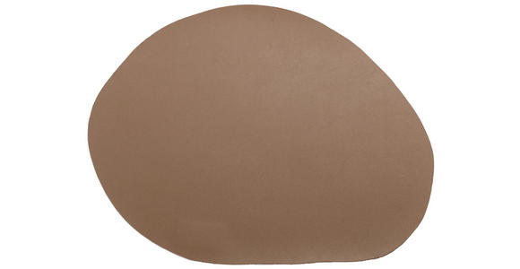 TISCHSET Textil Lederlook Hellbraun 45/35 cm  - Hellbraun, Basics, Textil (45/35cm) - Ambia Home