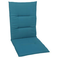 SESSELAUFLAGE Uni  - Petrol, KONVENTIONELL, Textil (48/5/120cm)
