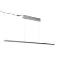 LED-HÄNGELEUCHTE 115/13/200 cm  - Alufarben, Basics, Kunststoff/Metall (115/13/200cm) - Novel