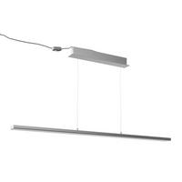 ZÁVĚSNÉ LED SVÍTIDLO, 115/13/200 cm  - barvy hliníku, Basics, kov/plast (115/13/200cm) - Novel
