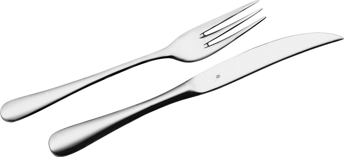 PRIBOR ZA JELO ZA ODREZAK   12-dijelni    Ranch  - srebrne boje, Konvencionalno, metal (23cm) - WMF