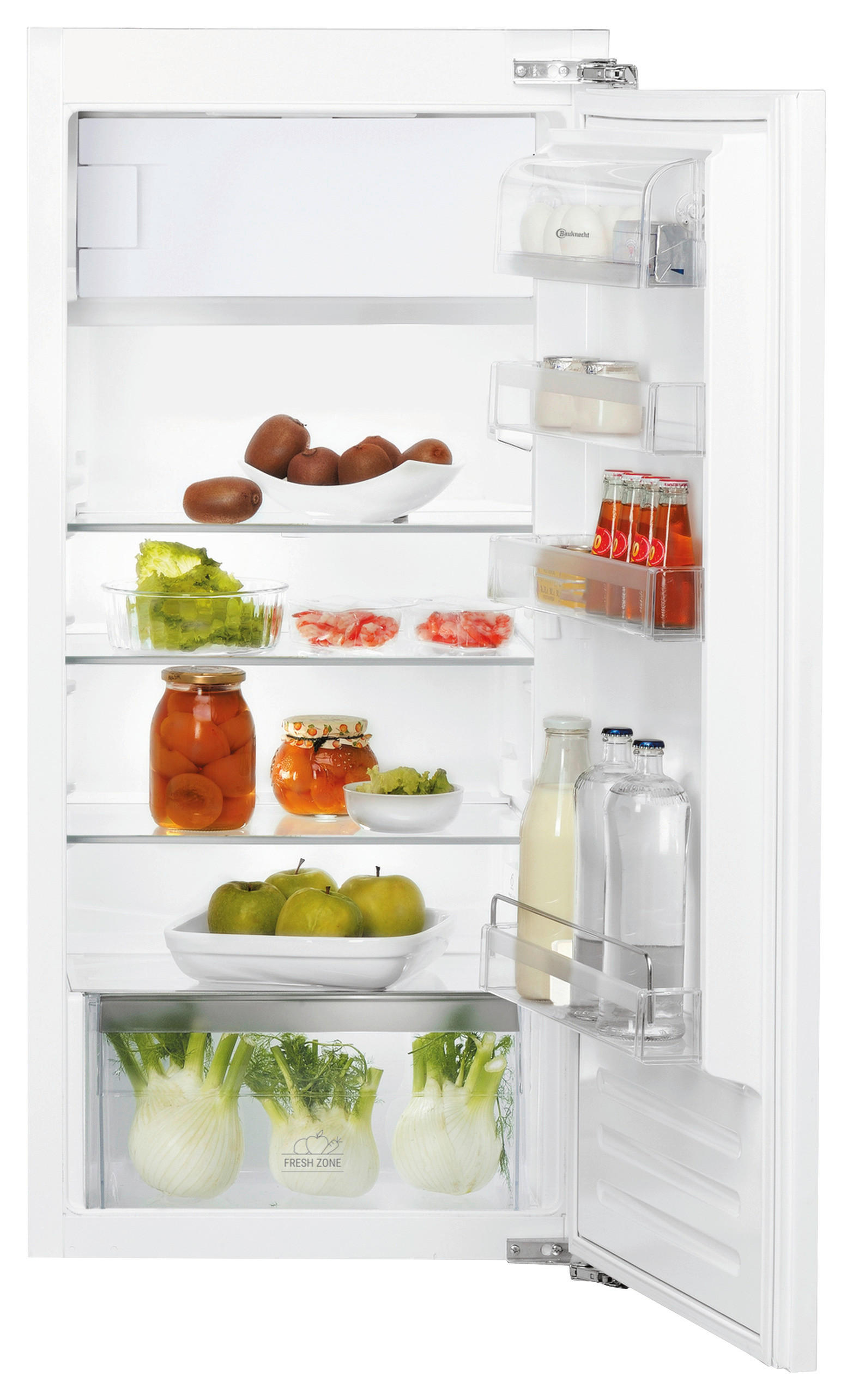 KÜHLSCHRANK 54/122/54,5 cm KSI 12GS2  - Weiß, Basics, Metall (54/122/54,5cm) - Bauknecht