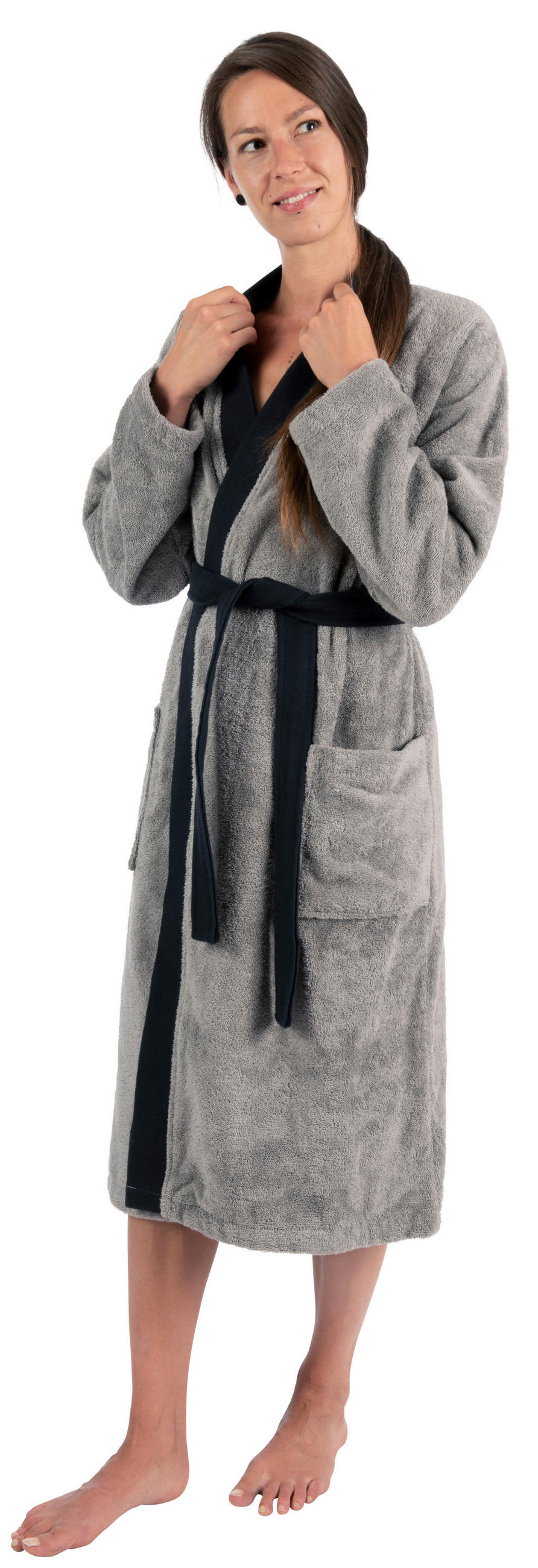 KÚPACÍ PLÁŠŤ velikost: S - čierna/antracitová, Design, textil (Snull) - Dieter Knoll