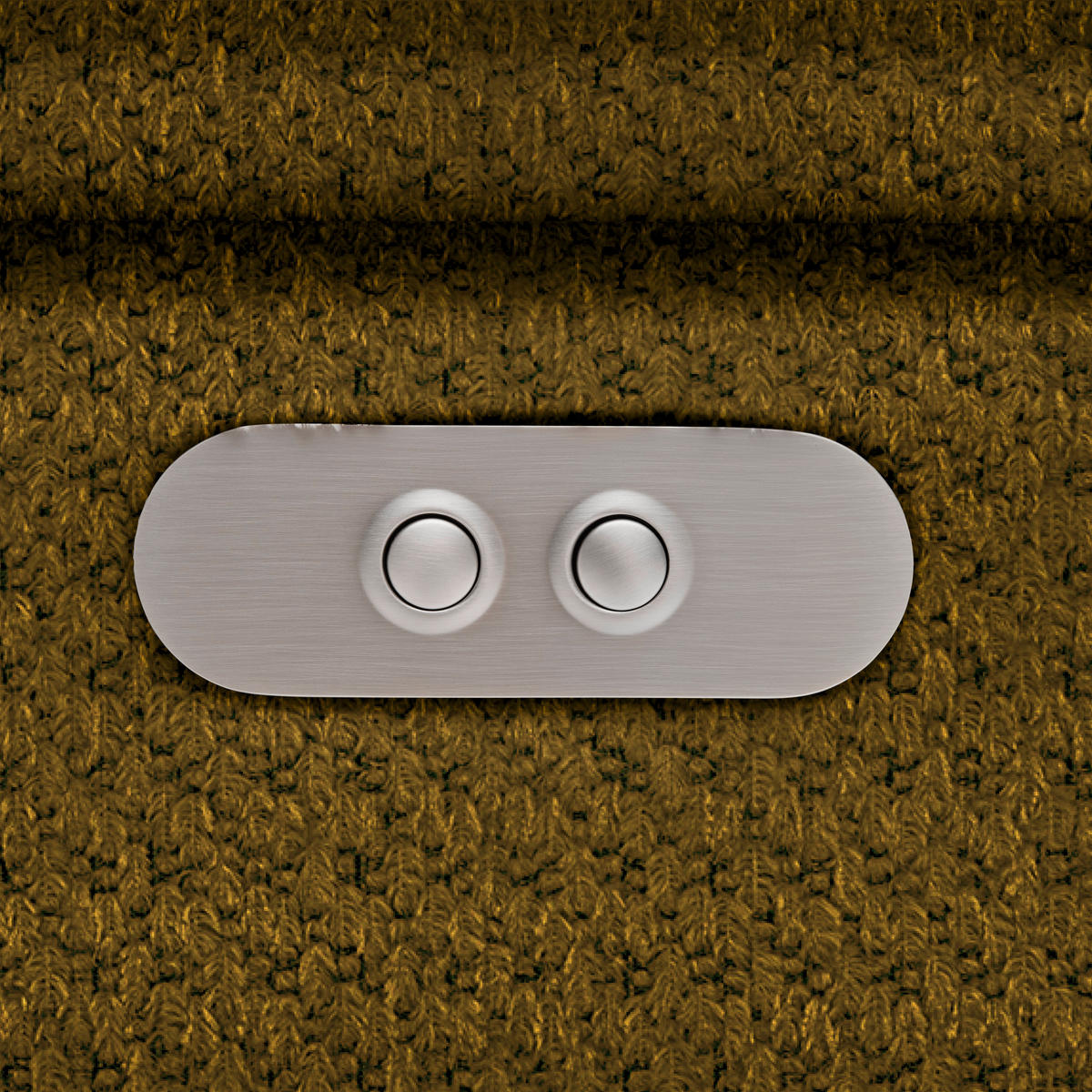 HÖRNSOFFA i chenille, vävt tyg senapsgul  - svart/senapsgul, Modern, textil/plast (283/106cm) - MID.YOU