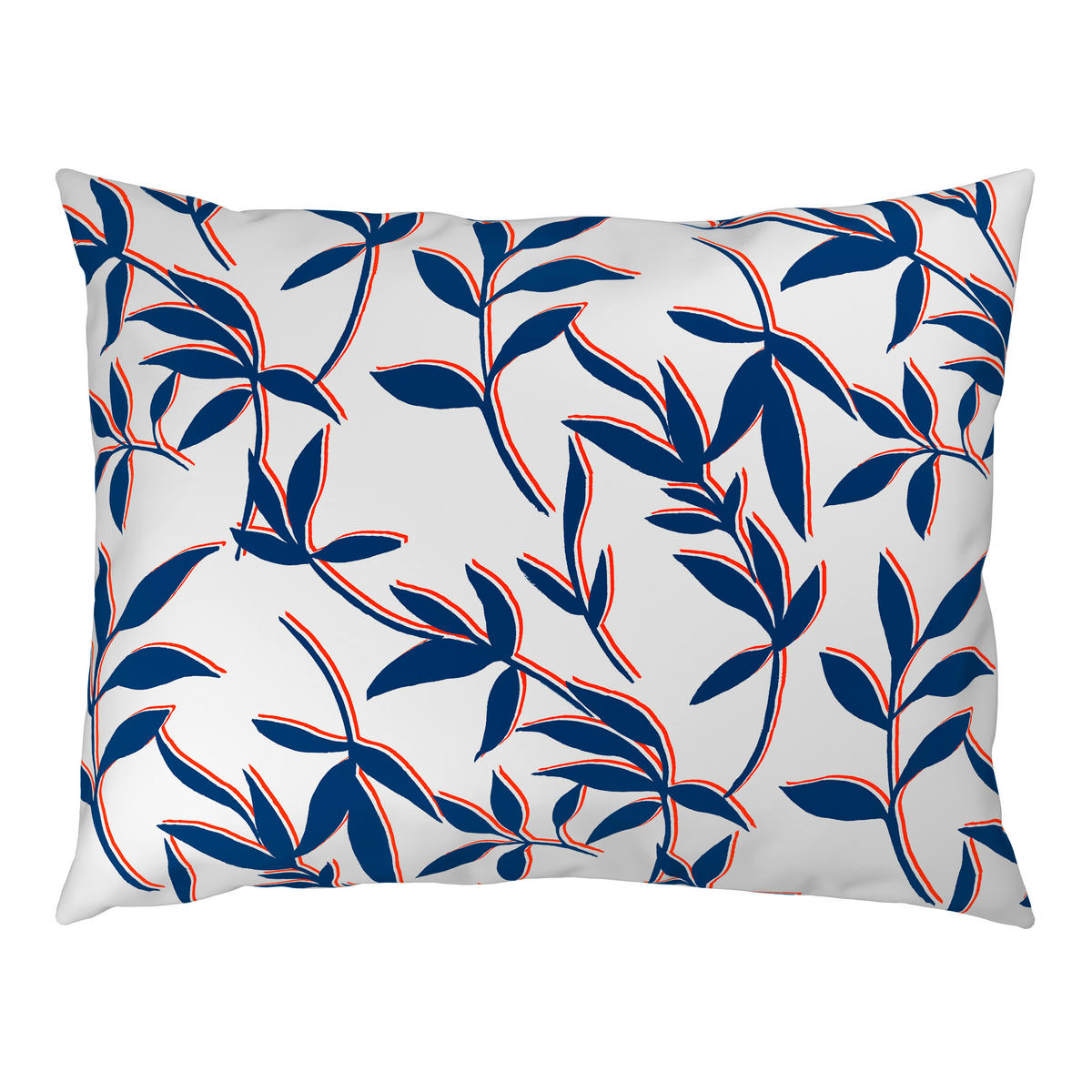 Lenjerie De Pat 200/220 cm  - albastru/alb, Konventionell, textil (200/220cm) - Novel