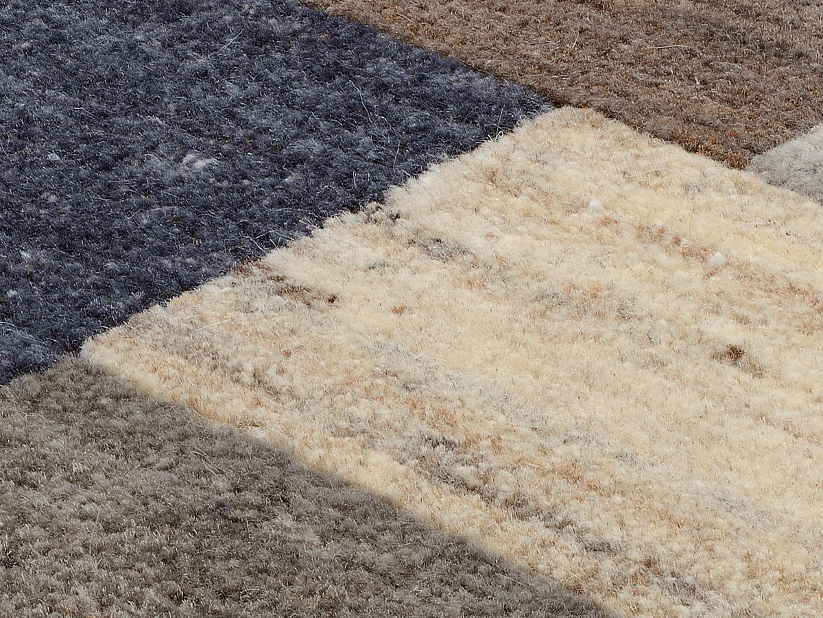 WOLLTEPPICH 140/200 cm Braun  - Braun, Design, Textil (140/200cm) - Cazaris