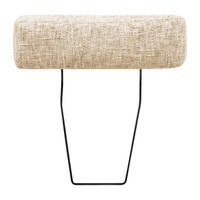 KOPFSTÜTZE 52/17/14 cm  Webstoff  - Beige, Design, Textil (52/17/14cm) - Livetastic
