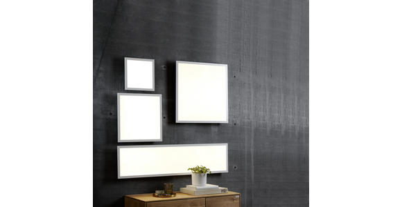 LED-PANEEL 45/45/4,5 cm - Weiß, KONVENTIONELL, Kunststoff/Metall (45/45/4,5cm) - Novel
