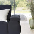 ECKSOFA in Struktur Schwarz  233/313 cm  - Schwarz, Design, Kunststoff/Textil (233/313cm) - Emilio Belluti