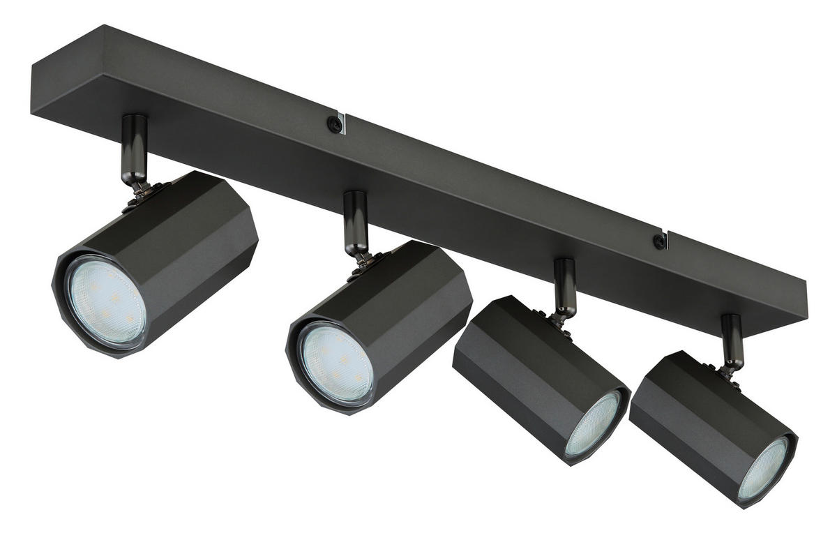 STRAHLER - Grau, Design, Metall (53/6/14,5cm) - Globo