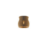 DECKENLEUCHTE 28/25 cm   - Naturfarben, MODERN, Wellpappe (28/25cm) - Hell