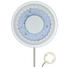 LED-STEHLEUCHTE - Nickelfarben, Design, Glas/Metall (180cm) LED-STEHLEUCHTE - Nickelfarben, Design, Glas/Metall (180cm)