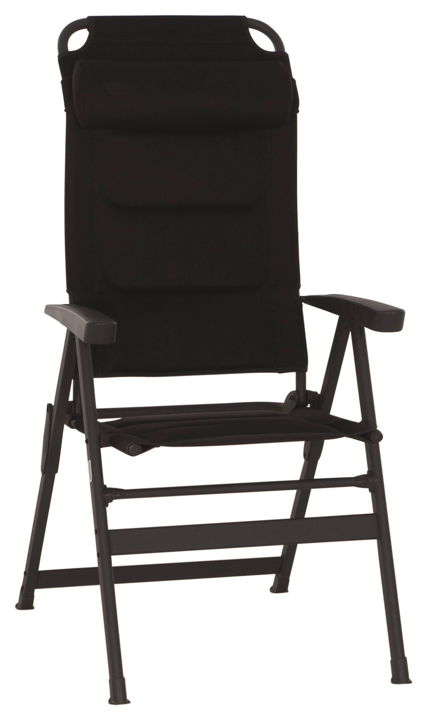 CAMPINGSESSEL - Anthrazit, KONVENTIONELL, Textil/Metall (61/121/76cm) - Siena Garden